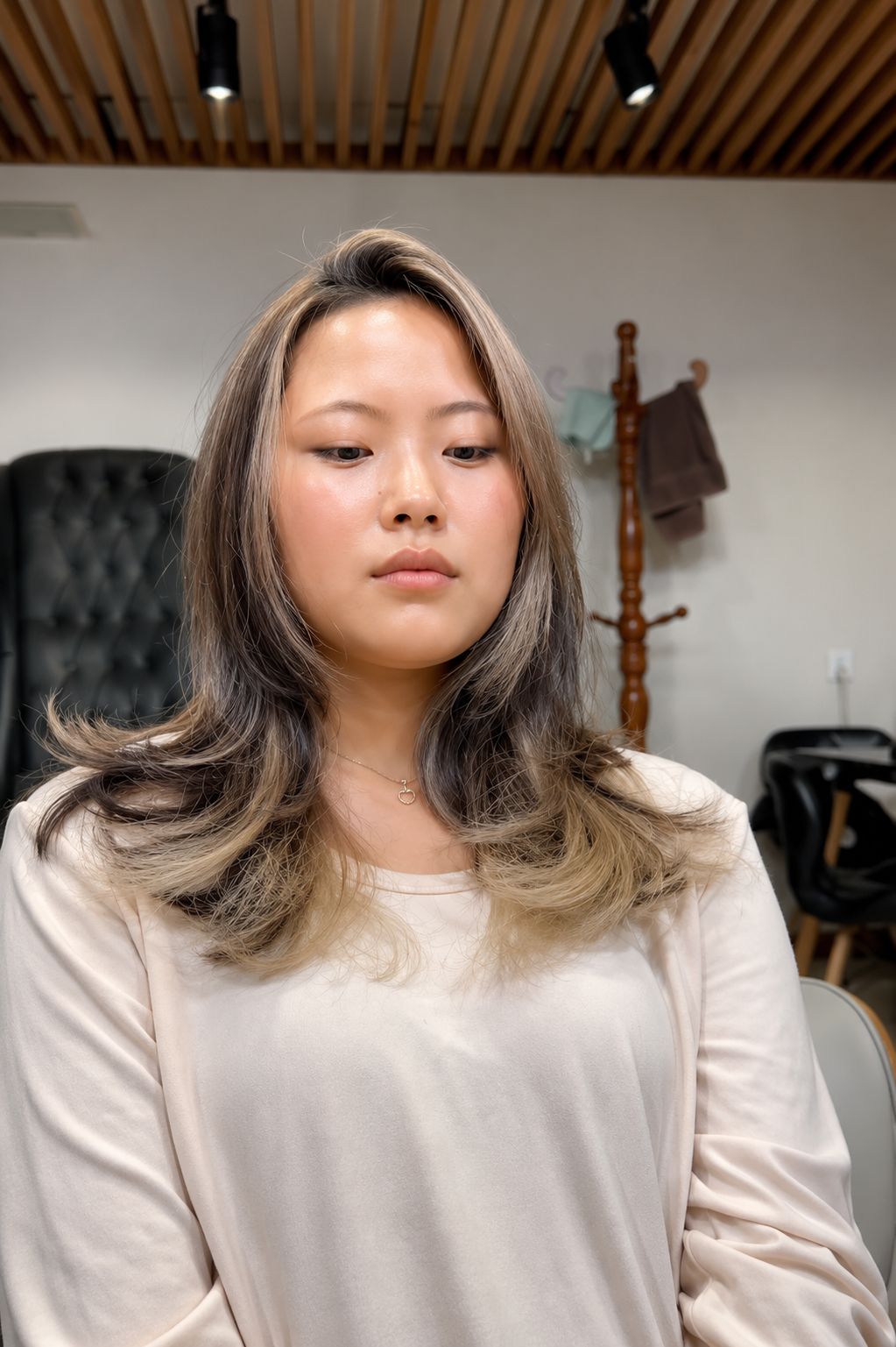 Soft waves hair styling